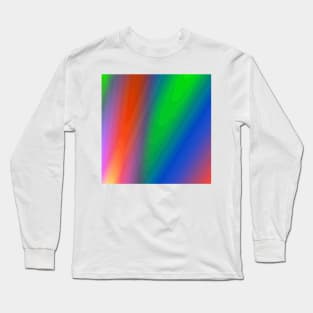 green red orange abstract texture background pattern Long Sleeve T-Shirt